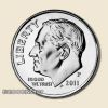 USA dime (10 cent ) '' Roosevelt '' 2011 UNC !